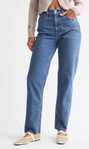 Abercrombie Jeans Ultra High-Rise 90s Straight thumbnail 1