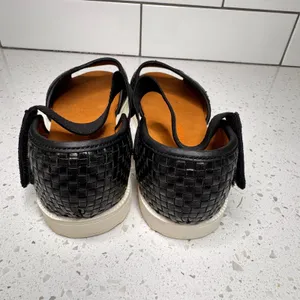 Bernie Mev Havana Quarter Strap Black Woven Platform Sandals Open‎ Toe 42 or 11 thumbnail 5