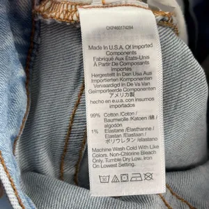 Madewell Perfect Vintage Straight Jeans Womens 23 Blue Light Wash Distressed thumbnail 11