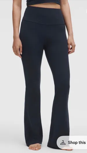 Lululemon Groove Flare Pants Navy thumbnail 1