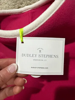 NWT Dudley Stephens Hot Pink Turtleneck Pullover with White Trim size M Size M thumbnail 3