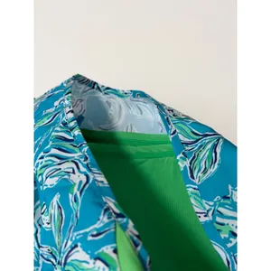 Lilly Pulitizer Luxletic Ocean Trail Athletic shorts‎ size large thumbnail 3