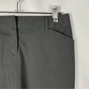 Express Editor Black Pinstripe Knee Length Pencil Skirt‎ 0 thumbnail 3