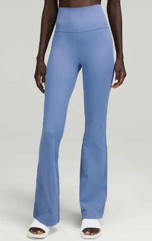 NWT Groove Super-High-Rise Flared Pant Nulu Water Drop thumbnail 1
