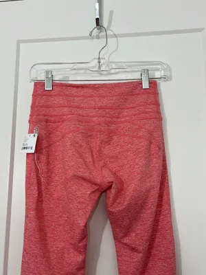 New Free People XS/S FP Movement Mango Heathered Lace-Up Ankle Leggings thumbnail 9