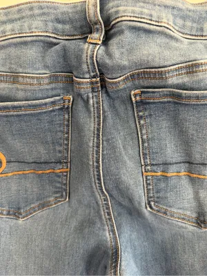 American Eagle Next Level Stretch Jegging Jeans Size 14 X-Long Medium Wash thumbnail 6