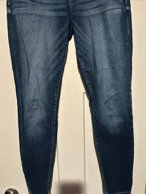 KanCan Dark Blue Women's Stretch Skinny Jeans thumbnail 7