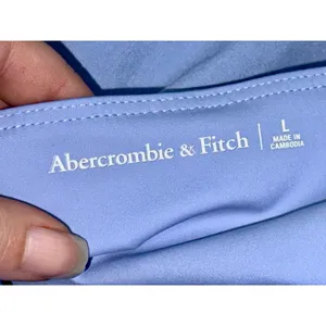 Abercrombie & Fitch Blue Adjustable Straps Shapewear Slip Dress Womens Size L thumbnail 3