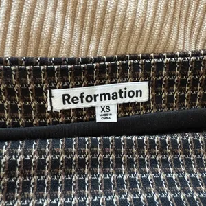 Reformation Laude Knit Long Sleeve Square Neck Crop Top XS thumbnail 9