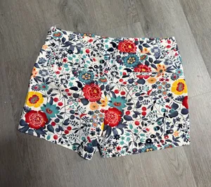 Loft floral chino shorts thumbnail 3