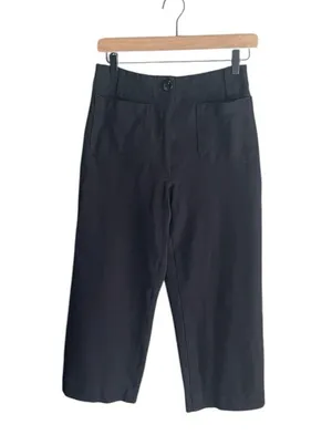 Quince Ultra-Stretch Ponte Cropped Wide Leg Pants thumbnail 3