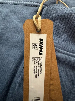 Skims cotton jersey straight leg pant thumbnail 3