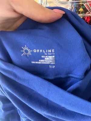 Aerie Flare Leggings Crossover OFFLINE by High-Waisted thumbnail 2