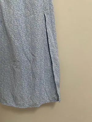 Shein Light Blue Floral Dress thumbnail 5