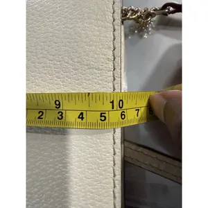 Kate Spade Rare Ivory‎ Small Leather Clutch/handbag With Dust bag Retail $318 thumbnail 9