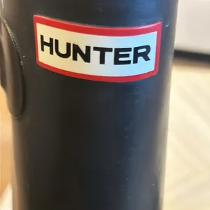 Hunter Women's Original Tall Rain Black Boots - Size 8 thumbnail 3