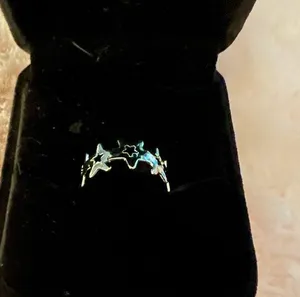 Gorgeous Stainless Steel Silver Ring Size 7 thumbnail 1