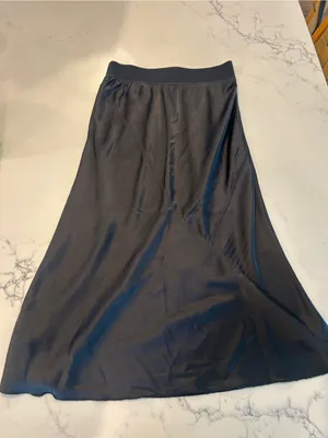ATM Anthony Thomas Melillo 100% Silk A line Skirt Black Size X-Small thumbnail 3