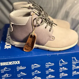Birkenstock Women's Off-White mid Sneakers 38 Euro (7W) Narrow fit thumbnail 11