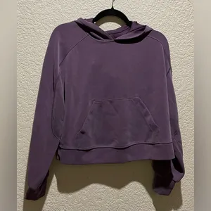 Lululemon Softstreme Hoodie Sweatshirt Grape Thistle Purple Size 6 thumbnail 2