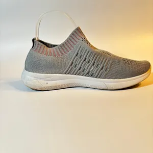 Danskin Womens Cheerful Gray Slip on Sneakers Workout Walking‎ Breathable Sz 9 thumbnail 5