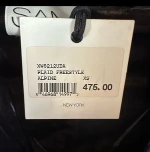 SAM. Freestyle Down Bomber Jacket Alpine Plaid Wind & Water Resistant XS NWT thumbnail 7