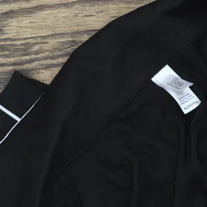 NEW Flora By Flora Nikrooz Womens Annie Notch Pajama Shirt Top T90416 Black XL thumbnail 4