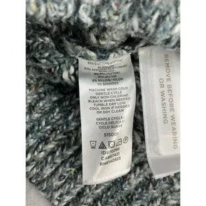 Womans Lori Grey For Loft Long Sleeve Pullover Sweater Large Multicolor thumbnail 4