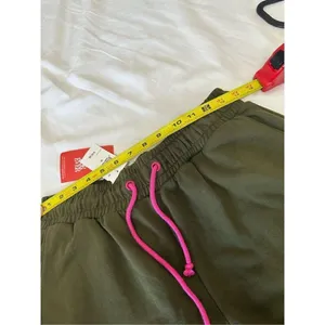 NWT Terez New Yorker Hunter Green Wear what makes you happy Sweatpants Size M thumbnail 7