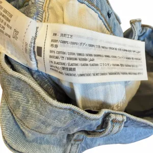 Abercrombie & Fitch Baggy Low Rise Curve Love Crossover Waist Light Wash Jeans thumbnail 8