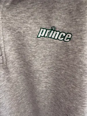 Prince‎ Pickleball Gray Cropped 1/4 Zip Sweatshirt Women's Large Tennis thumbnail 2