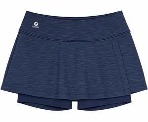 oiselle skort athletic skort heathered navy s thumbnail 1