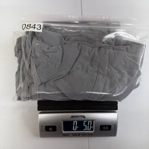 American Eagle gray soft & sexy lightweight stretch cropped pocket shirt small‎ thumbnail 7