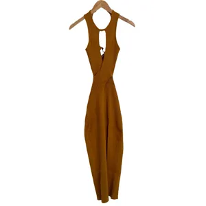 NWT For Love & Lemons Maggie Midi Knit Dress In Orange Size S Small thumbnail 2