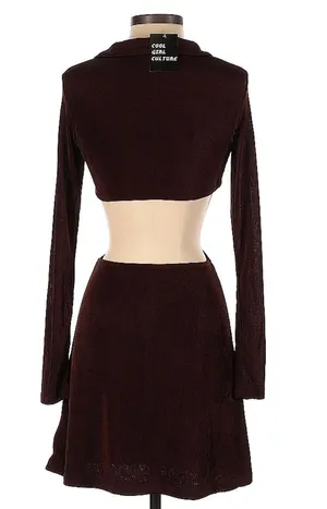 Peppermayo Brown Cutout Dress thumbnail 4
