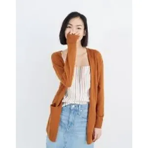 Madewell Summer Ryder Cardigan Size M (runs big) Golden Pecan thumbnail 5
