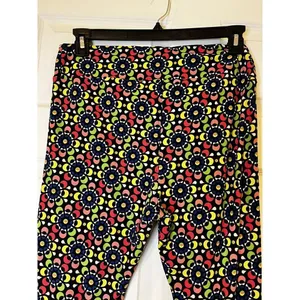 LuLaRoe leggings Tall and‎ Curvy one size OS black great shape ACE-A thumbnail 3