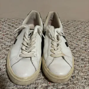 VEJA Esplar Logo Leather Low-Top Sneakers White Black- Size 36 (5) thumbnail 3