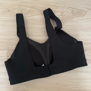 Nike Small Alpha High-Support Sports Bra Black Adjustable Padded Active Gym thumbnail 3