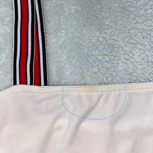 White Striped-Trim Bodysuit thumbnail 4