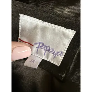 Vtg 90s/Y2K Papaya Brown Leather Women's Suede Button Front Lined Jacket 14 thumbnail 5