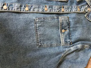 Parke x Target Denim XLarge Workwear Shacket thumbnail 5