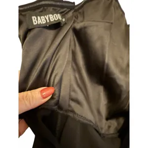 BABYBOO Safiya Black Strapless Gown - Size S thumbnail 4
