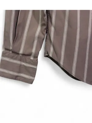 Beauty & Youth United Arrows Women’s Long Stripped Print Blouse Size XS thumbnail 8