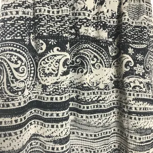 Black & White Aztec Tribal Pattern Strapless High Low Dress Size Medium thumbnail 3