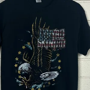 Lynyrd Skynyrd Black Band Tee size M thumbnail 4