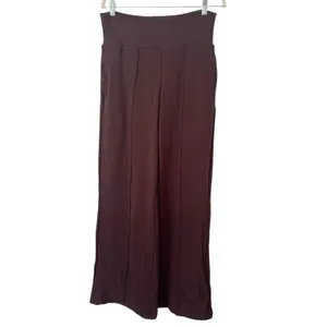 NWT OGL MaxWarm Tummy Warmer Pin Tuck Pull On Pants Size Medium Espresso Brown thumbnail 2