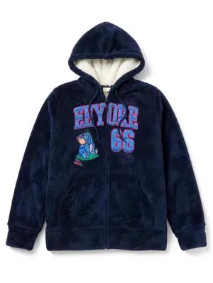 Navy Eeyore Plush Hooded Jacket thumbnail 1