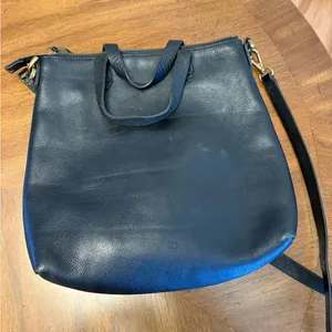 Madewell Leather Crossbody Tote Bag thumbnail 2