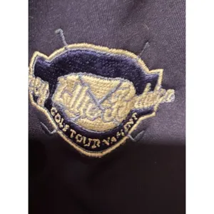 Donald Ross Quarter Zip Large Pullover Sweater Blue Golf Stretch thumbnail 4